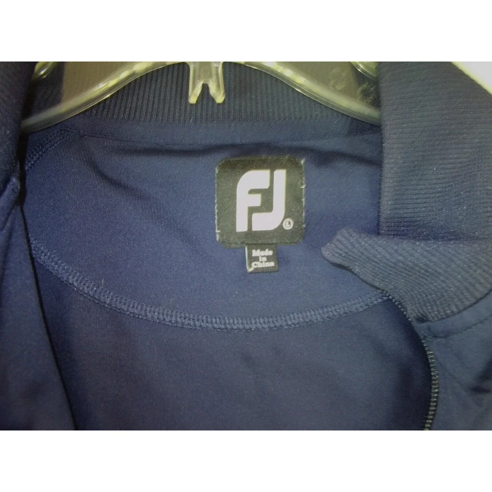 Footjoy Mens Golf Vest Performance‎ Stretch Quarter Zip Mens Size Large